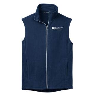 W-E Library Microfleece Full-Zip Vest