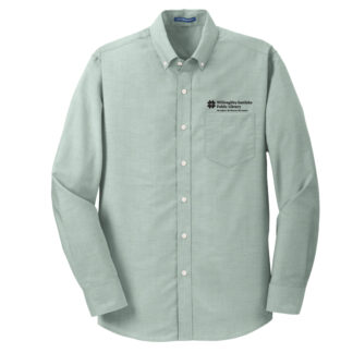 W-E Library Long-Sleeve Oxford
